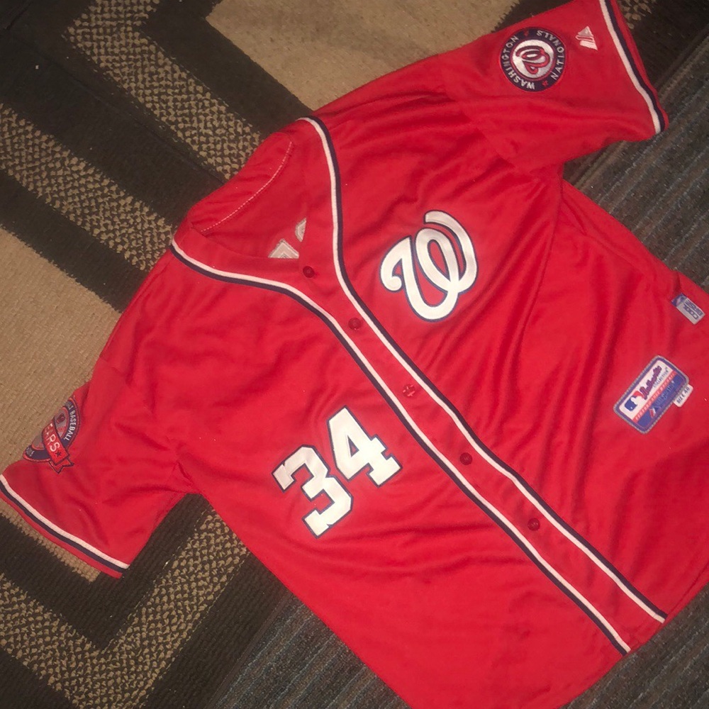 Bryce Harper Nats Jersey #34